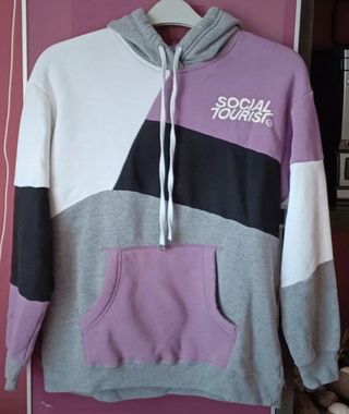 Sudadera oversize Hollister XS - Buen estado 