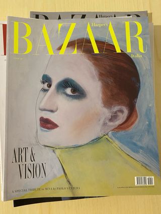 Harper's Bazaar Italia 6 Numeri Mina Rihanna
