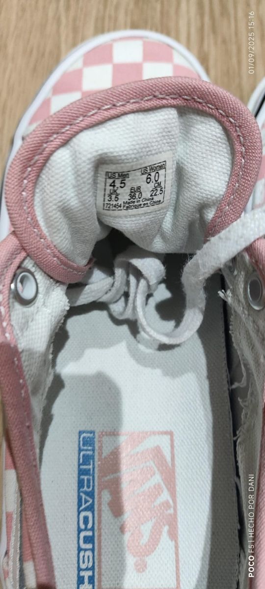 Vans Checkered Pink - Zapatillas