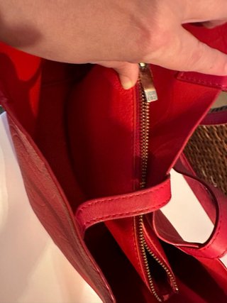 Bolso Carolina Herrera rojo