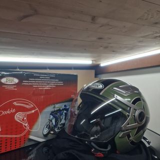 Casco Moto BHR Tg. L con Lente da Sole