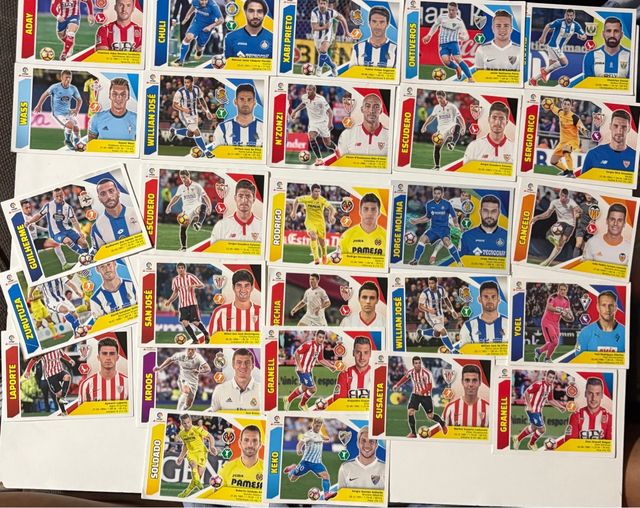 Lote de CromosLaLiga Santander Col. Este 2017-18