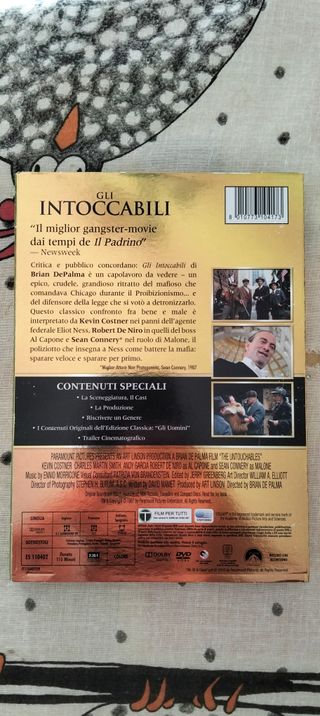 Gli Intoccabili - DVD Cult