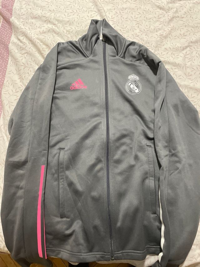 Sudadera Adidas Real Madrid Gris