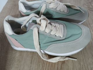 Zapatillas GIOS EPPO niña - beige/teal
