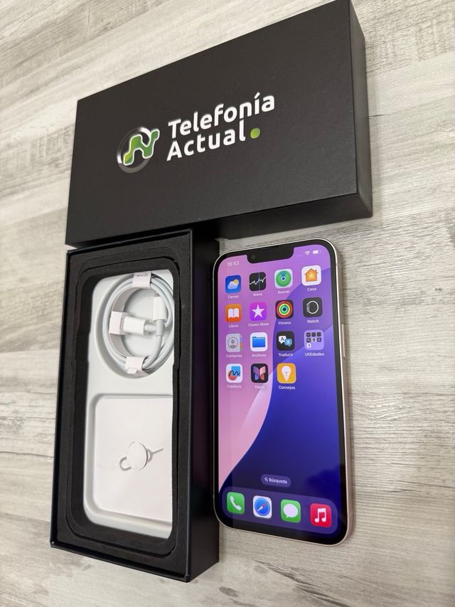 iPhone 13 Rosa 256GB factura bateria 90% factura 
