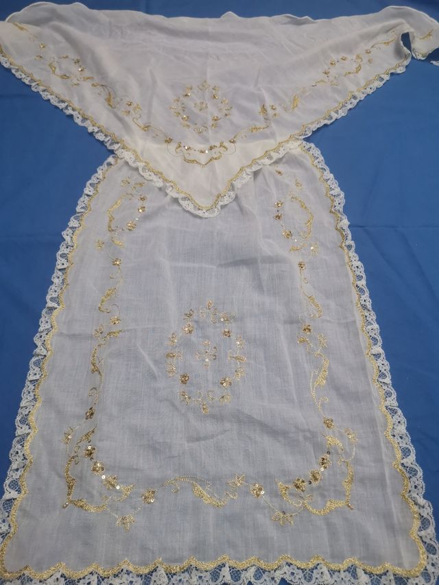 Manteletitas Bordadas Huertana