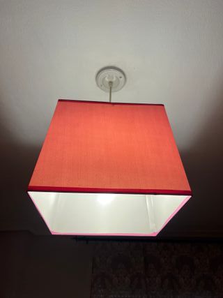 Lámpara techo rosa - moderna