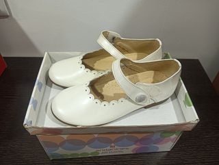 Zapatos Andanines niña blancos ceremonia