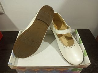 Zapatos Andanines niña blancos ceremonia