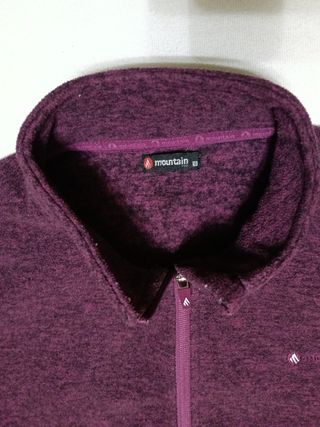 Fleece morado mujer