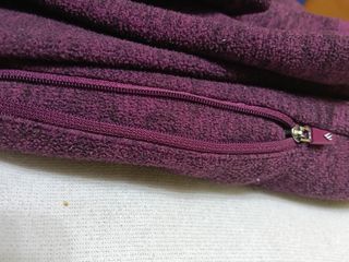 Fleece morado mujer