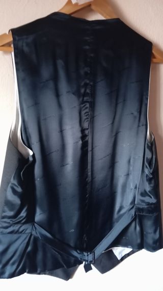 Traje caballero , chaqueta, chaleco y pantalón, 
