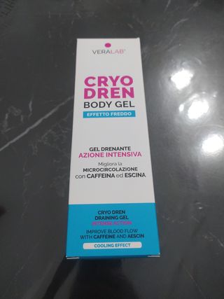VERALAB Cryo Dren Body Gel - Effetto Freddo