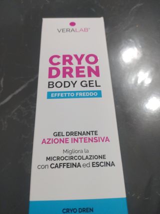 VERALAB Cryo Dren Body Gel - Effetto Freddo