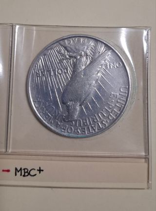 Moneda Plata Libertad 1922 EE.UU.