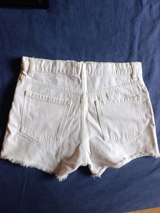 Shorts Zara blancos mujer