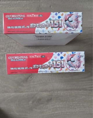 2 Cajas Pokémon 151 Japón
