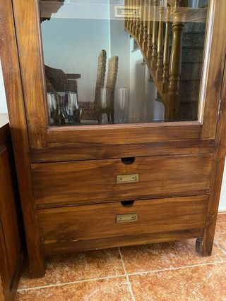 Vitrina madera - Mueble Comedor