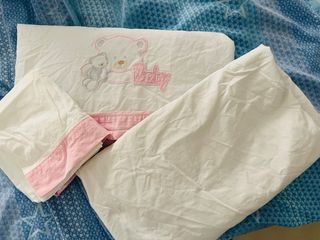 Lenzuola lettino bimba - Rosa