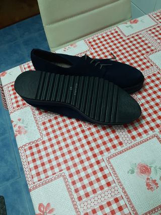 Zapatos Wonders azul marino