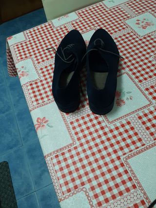 Zapatos Wonders azul marino