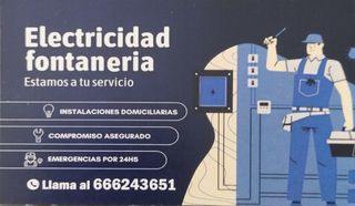 Electricidad y fontanería 
666243651