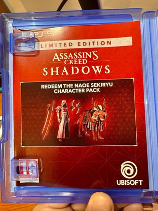 PS5 Slim Blanca + Assassin's Creed Shadows