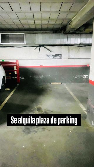Alquiler plaza de parking