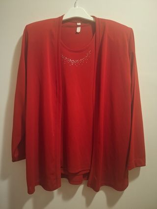 Conjunto rojo - Talla XL