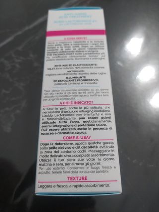 Siero viso VeraLab Acido Lattobionico 4%