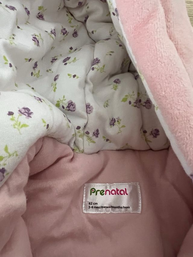 Cappottino neonata rosa