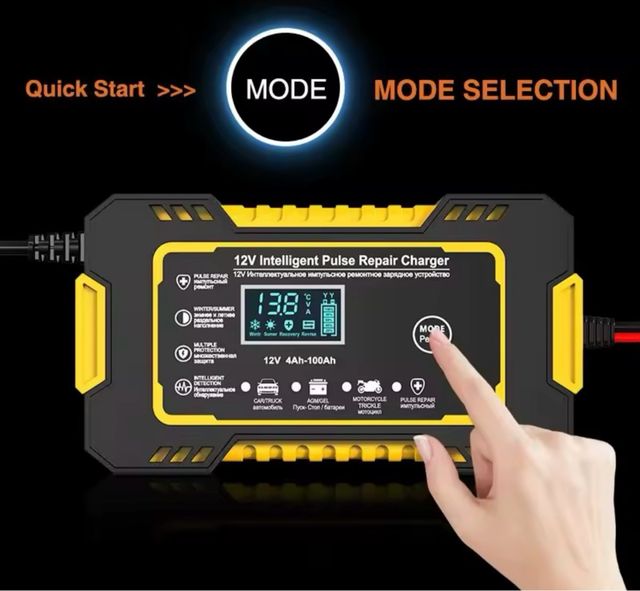 Cargador Pulso Inteligente 12V