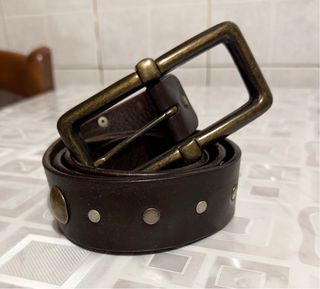 Cinturone vintage marrone