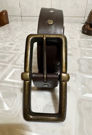Cinturone vintage marrone