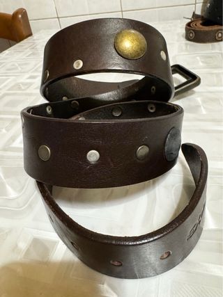 Cinturone vintage marrone