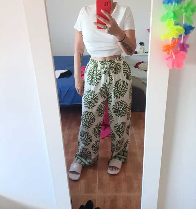 Pantalones estampados verano