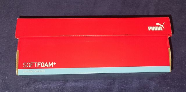 Caja de cartón de Puma