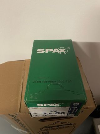 Tornillos Spax 3,5x50mm 