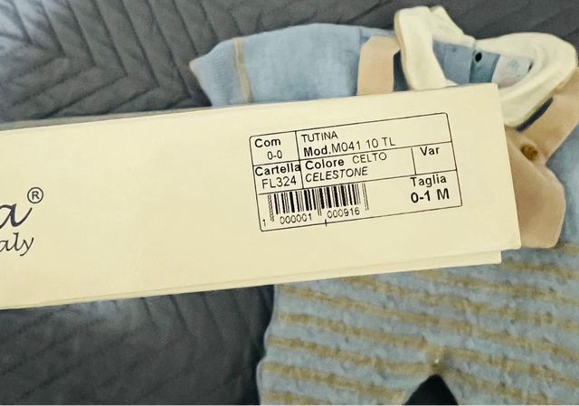 Completo Neonato La Margherita