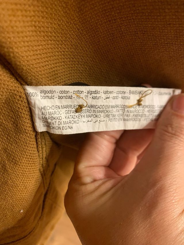 Abrigo Zara marrón - Talla L