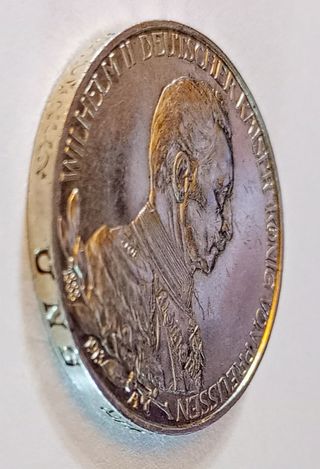 Moneda alemana 3 marcos 1913