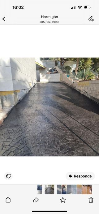 Hormigón impreso - Suelo