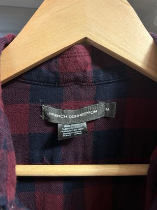 Camisa cuadros French Connection