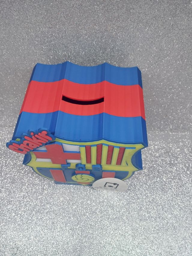 Hucha FC Barcelona 3D personalizada