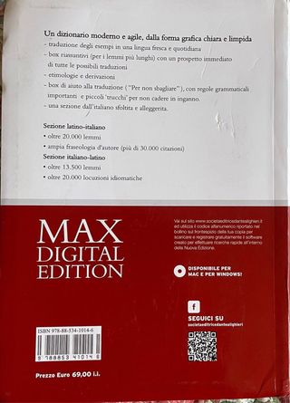 Max vocabolario di latino
