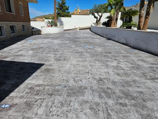Suelo impreso - Hormigón