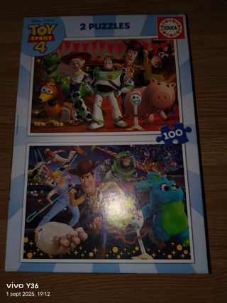 Puzzle Toy Story 4 (2x100 piezas)