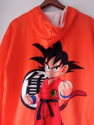 Sudadera Goku Niño XXL Naranja