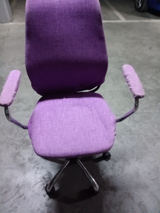 Silla escritorio morada